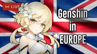 Playing Genshin in EUROPE SERVER for the first time | Genshin Impact LIVE