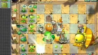 How to Defeat Dr. Zomboss in Ancient Egypt Plants vs. Zombies 2
