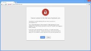 Fix SSL Error and Invalid Security Certificate Error with Facebook