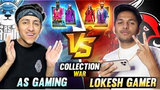 Lokesh Gamer Challenge Me For Collection War Richest Collection In India $9999- Garena Free Fire