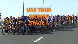 UAE Tour Women2023 Stage 4 Final Fatima Bint Mubarak Ladies Sports AcademyAbu Dhabi Breakwater 119km