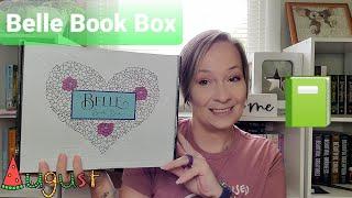 ⭐NEW⭐ Belle Book Box Unboxing • Bi-Monthly subscription #bellebookbox #booktube