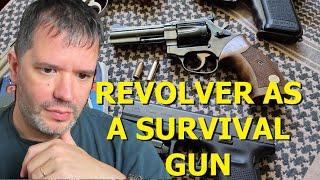 REVOLVER AS A SURVIVAL GUN⁉️