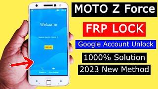 Moto Z Force FRP Bypass | Motorola (XT1650) Frp Lock Remove | Google Account Unlock Without PC