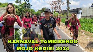 KARNAVAL TAMBIBENDO MOJO KEDIRI 2024 Ft Kebaya merah