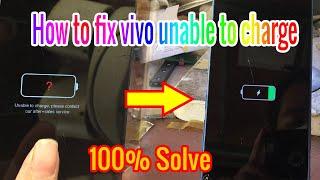 Vivo Y91c Unable to charge Ι Vivo Charging Problem Solve 100%