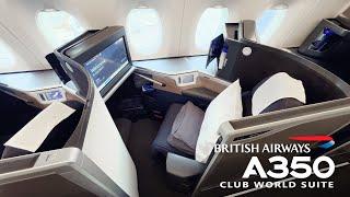 British Airways A350-1000 Business Class CLUB WORLD SUITES | Vancouver to London