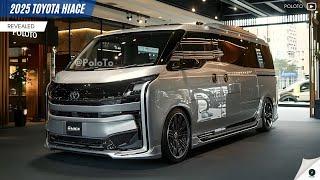 New 2025 Toyota Hiace Revealed - top commercial vehicle?