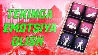 PUBG LITE TEKINGA EMOTSIYA OLISH | TEKINGA BC OLISH