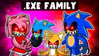 Adopted by a SONIC.EXE FAMILY in Roblox!