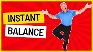 Seniors: How To Instantly Improve Balance & 2 Best Exercises