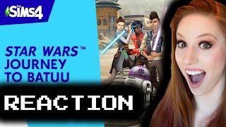 The Sims 4 Star Wars Journey to Batuu Trailer REACTION |  Gamescom 2020 Opening Night Live