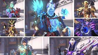 Overwatch 2 - 1st Anniversary - All Mythic Skins (Season 1 - 7)