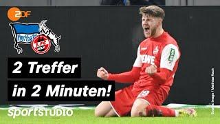 Hertha BSC – 1. FC Köln Highlights | Bundesliga, 18. Spieltag 2021/22 | sportstudio