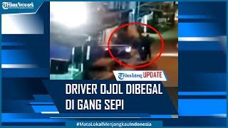 Detik-Detik Driver Ojol Dibegal di Gang Sepi Seusai Antar Pesanan