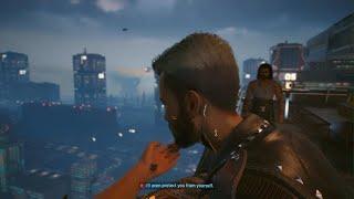 Cyberpunk 2077 What happens when you try to romance Kerry as a trans V