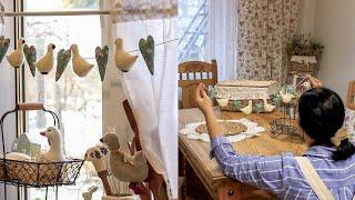 Simple and unhurried life | Decorating a country house with your own hands for spring