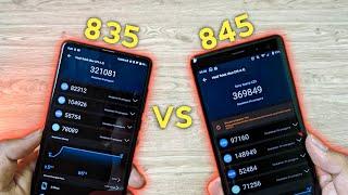 Test AnTuTu Benchmark Snapdragon 835 vs Snapdragon 845 (xiaomi mi mix 2 vs sony xperia xz3)