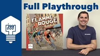 Flamme Rouge Full Playthrough - JonGetsGames