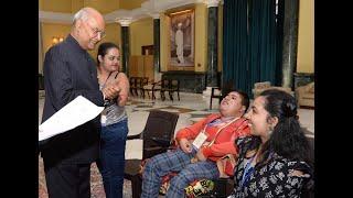 President Kovind meets awardees of National Awards for the Empowerment of Persons with Disabilities