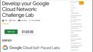 Develop your Google Cloud Network: Challenge Lab | GSP321 | Cloud | QUICK-GCP-LAB | 2024 #qwiklabs