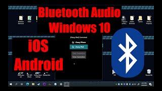 Stream Audio to Windows 10 / 11 PC via Bluetooth! | iOS and Android