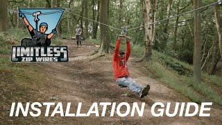 DIY Zip Wire Tutorial | How to Install Your Own Garden Zip Wire (how to install correctly)