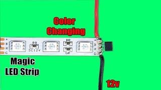 Color Changing Magic RGB LED Strip Circuit