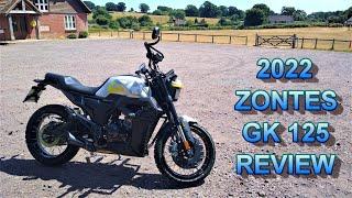  2022 ZONTES GK 125 REVIEW | ZT 125 GK  |