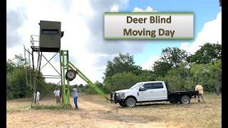 HUNTING JOURNAL – Deer Blind Moving Day!