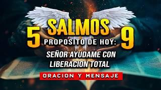 ORACION BUSCANDO LIBERACION "SALMOS 5 Y 9" QUITA TODO DAÑO #oraciónpoderosa #oraciondelamañana