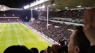 Yid Army! White Hart Lane Atmosphere - Spurs 2-0 Chelsea