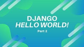 How to Make a Django Hello World Website with Python
