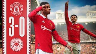 RASHFORD'S ON  | Man Utd 3-0 Leicester | Highlights