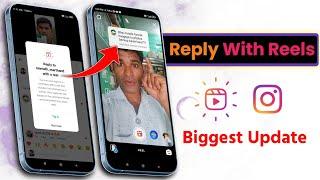 Instagram Reply With Reels  New Update 2022 | Instagram Comment Reply With Reels Kaise Enable Kare