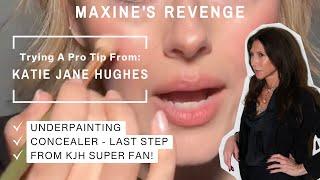 Katie Jane Hughes Underpainting Technique with FRENCH FACE Concealer
