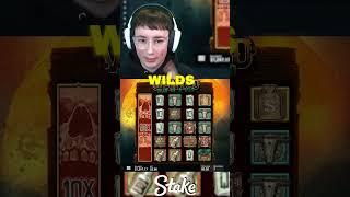 INSANE $1000 WIN On WANTED!! #shorts #slots #wanted