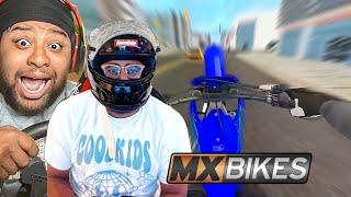 coolkid plays MX BIKES with @Gabe_9431 .. TOO FUNNY!