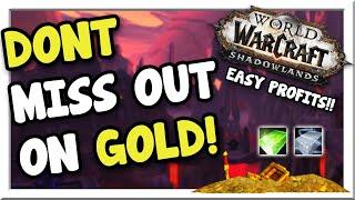 Make 250-500k with these Forgotten Methods! | Shadowlands | WoW Gold Making Guide