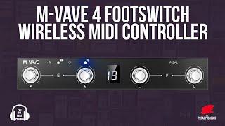 M-VAVE chocolate wireless midi controller