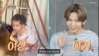 Ateez 에이티즈 - Yunho guessed baby Yeosang, but he forgot whose baby it was.