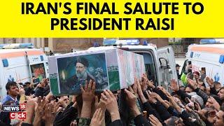 Ebrahim Raisi Funeral | Thousands Attend Late President's Funeral | Khamenei Performs Prayers | G18V