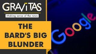 Gravitas: Google parent's stocks plummet due to AI bot's mistake