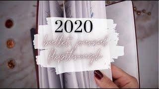 2020 Bullet Journal Flipthrough | Seques (Amazon) and Notebook Therapy Journals