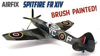 Airfix Spitfire FR.XIV Build #4 - Paint & Decals - 1/48 Scale Plastic Model kit