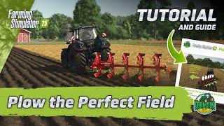 How to Plow the Perfect Field in Farming Simulator 25 - Tutorial