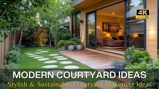 Stylish & Sustainable Courtyard Makeover Ideas - Eco-Friendly Green Living & Modern Courtyard Ideas