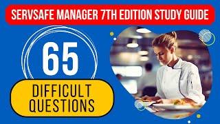 ServSafe Manager 7th Edition Study Guide & Practice Test (65 Difficult Questions)