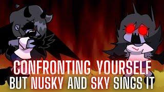 Confronting Yourself But It's NuSky VS Sky | FNF Cover