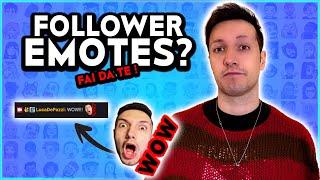 CREA GRATIS le tue Emoticon Twitch e YouTube!